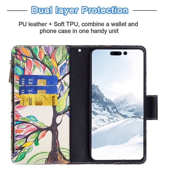 Wallet Case for iPhone 14 Pro Max 6.7 inch - Picture 4 of 9